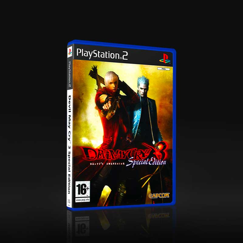 Devil May Cry 3 Special Edition PS2 PAL PixelHeart