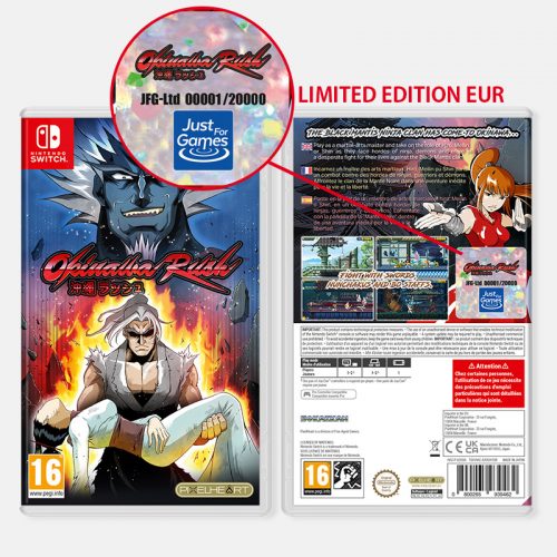 OKINAWA RUSH LIMITED EDITION Nintendo Switch - Édition Pixel Heart - Jeu Neuf Sous Blister