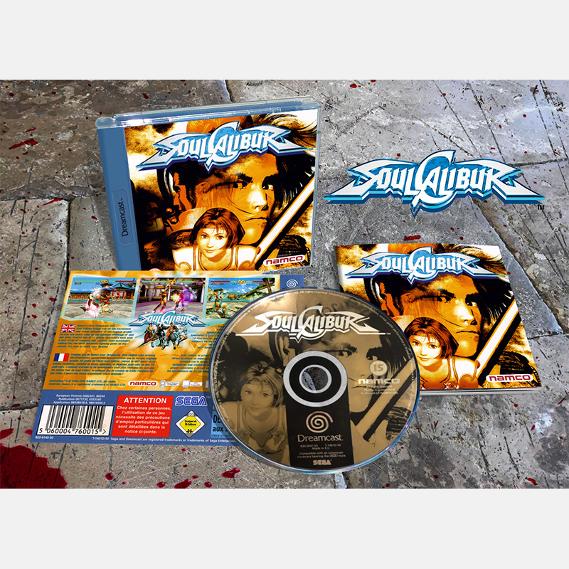  Soul Calibur - Sega Dreamcast : Sega Dreamcast: Video Games