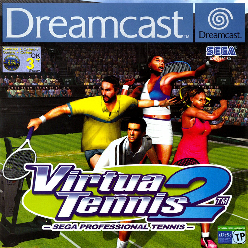 heap Ambiguous Patronize Virtua Tennis 2 Dreamcast [PAL] - PixelHeart
