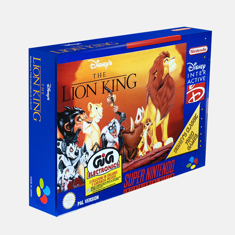 boykot Humanistisk vrede The Lion King SNES [PAL] – PixelHeart