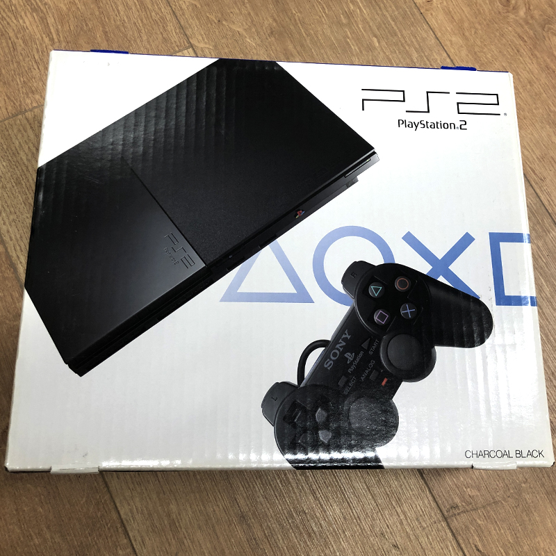 Sony PS2 Slim Charcoal Black [PAL] – PixelHeart