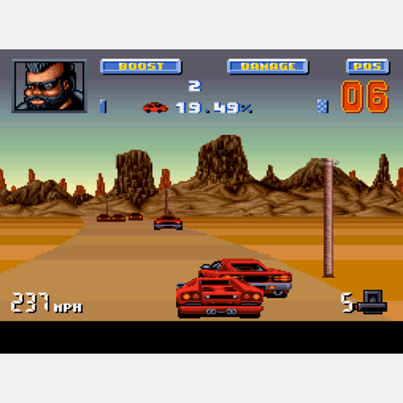 Lamborghini American Challenge SNES [PAL] - PixelHeart