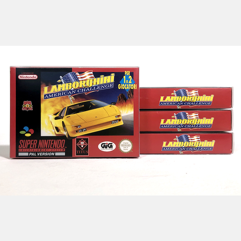 Lamborghini American Challenge SNES [PAL] - PixelHeart