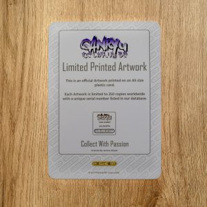 Limited Plastic ArtPrint - Ganryu