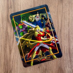 Limited Plastic ArtPrint - Golden Force