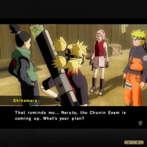 Naruto Shippuden: Ultimate Ninja 5 (PS2) - How to enter codes that