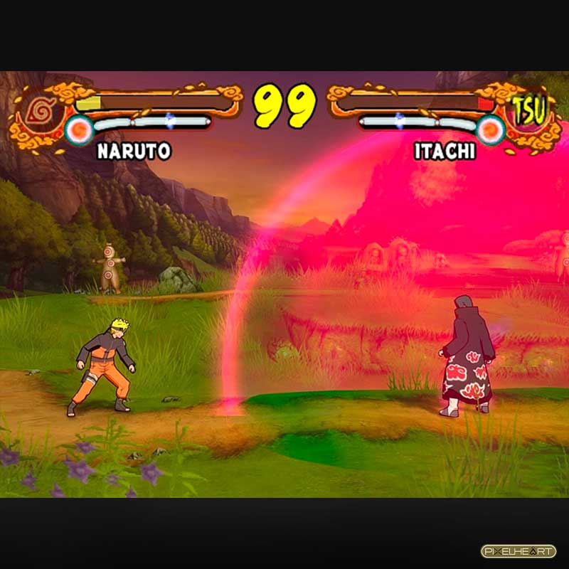 Naruto Shippuden: Ultimate Ninja 5 (PS2) - How to enter codes that