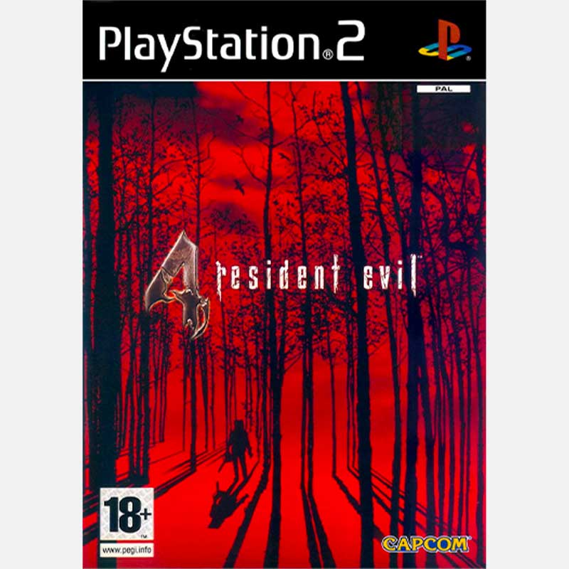 Flat Resident Evil 4 PS2 [PAL]