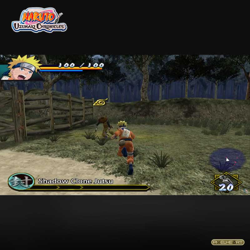 Naruto: Uzumaki Chronicles PS2 [PAL] – PixelHeart