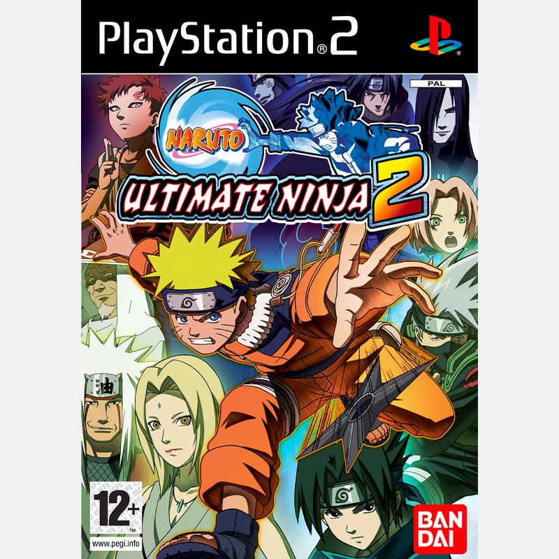 Naruto Ultimate Ninja 2 para PS2 - Seminovo