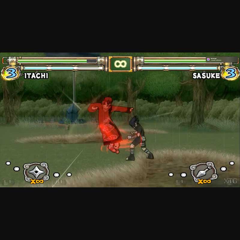 Screenshot Naruto Ultimate Ninja 2 PS2 [PAL]