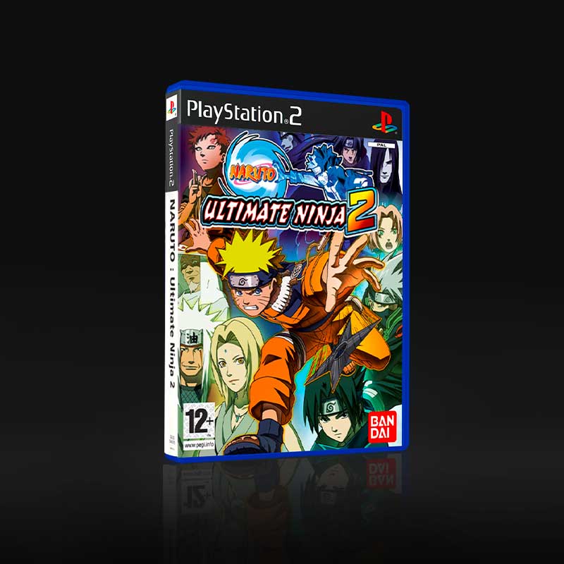 Ultimate Ninja 4: Naruto Shippuden - Playstation 2 Game Complete