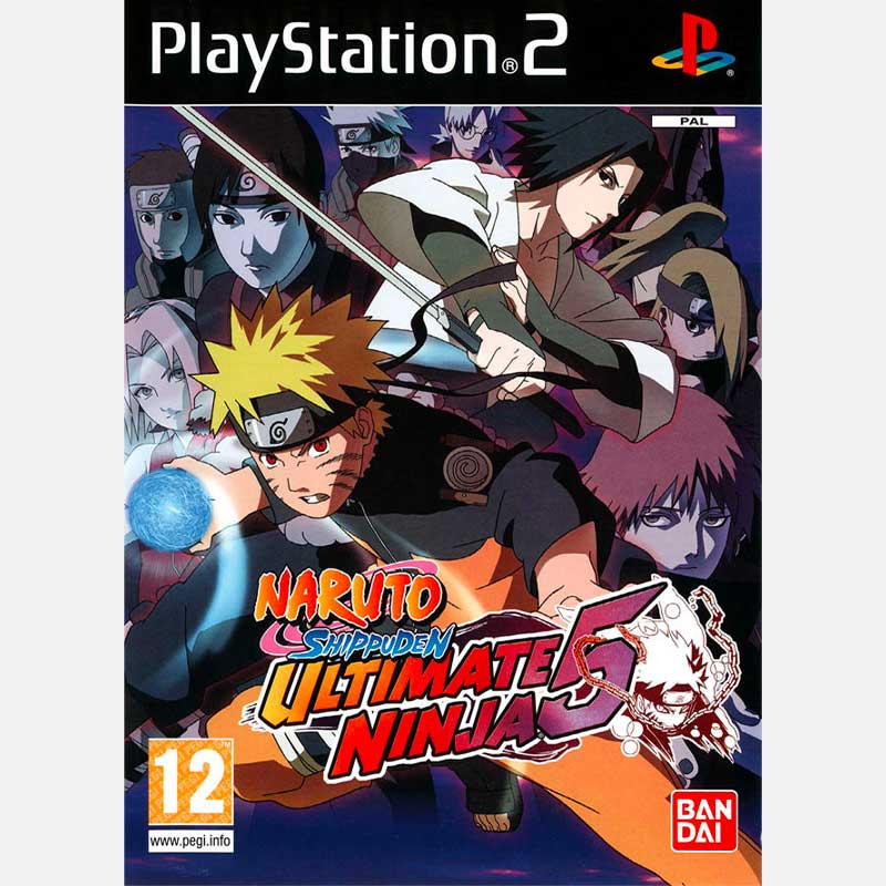 Naruto Shippuden Ultimate Ninja 5 Sony Playstation 2 PS2 Pal UK English NI