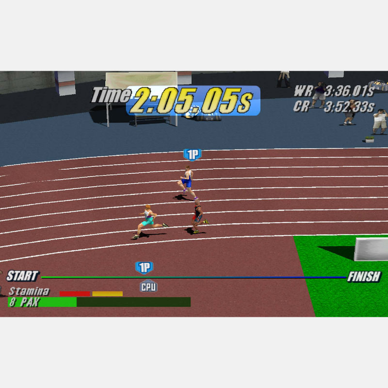 Gameplay Virtua Athlete 2k Dreamcast [PAL]