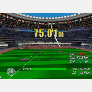 Gameplay Virtua Athlete 2k Dreamcast [PAL]