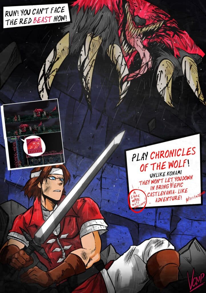 Chronicles o fthe wolf Fanart Vamp@professor vamp