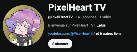 PixelHEart TV - Badge
