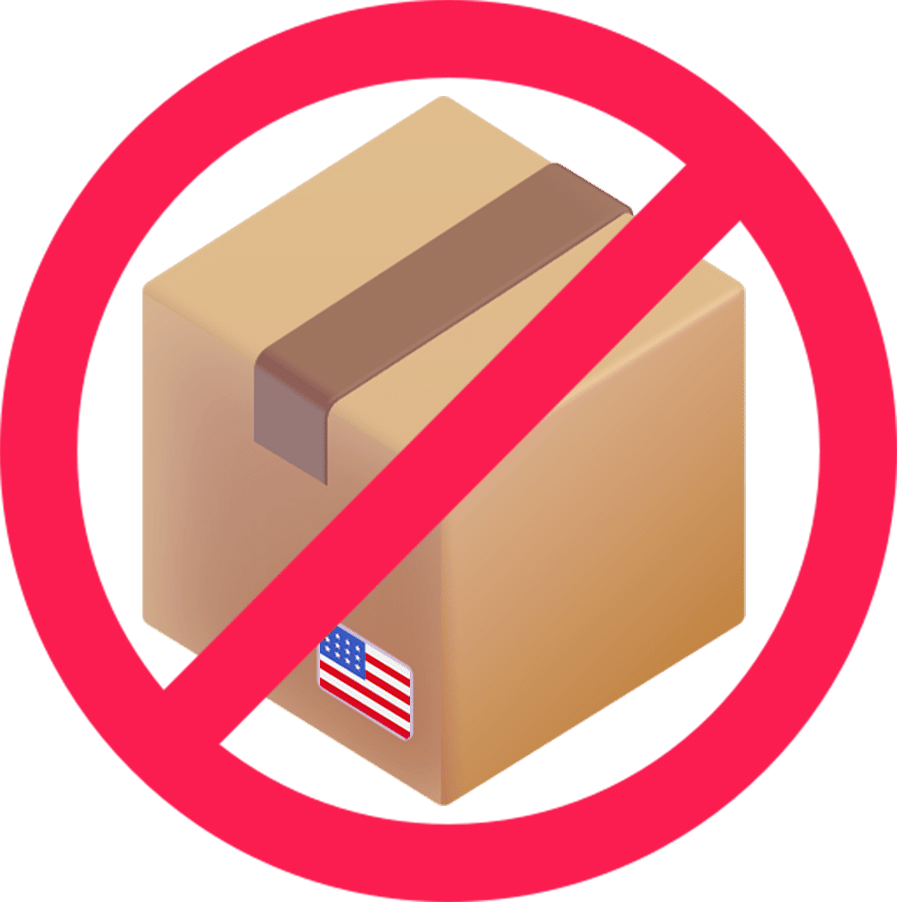 No US Package