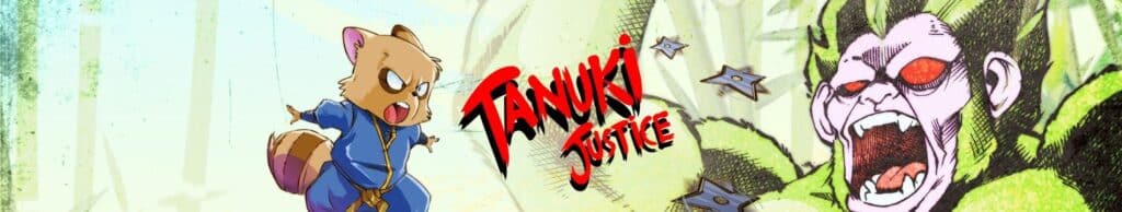 Tanuki Justice Banner