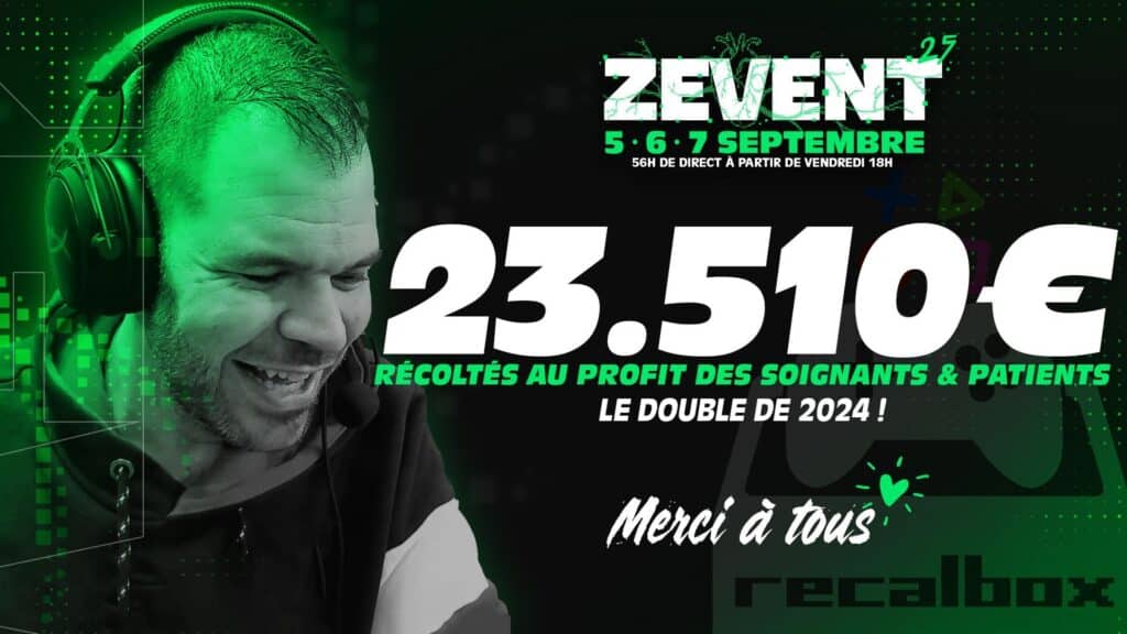 RecalBox 23 000E Zevent