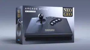 ARCADE STICK BLACK - NEOGEO AES+