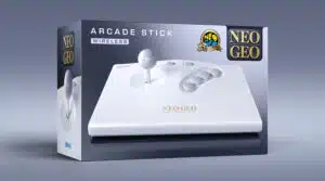 ARCADE STICK WHITE - NEOGEO AES+