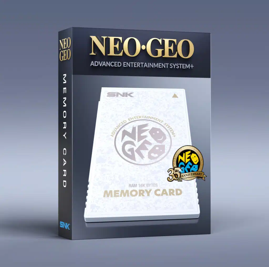 NEOGEO AES+ Memory Card ( White ) - PixelHeart