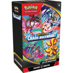 Pokemon Mega-Evolution: Rising Chaos Booster Bundle French Version