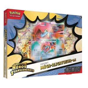 Pokemon Mega Feraligatr EX ME2.5 Mega Evolution Transcendent Heroes French Version