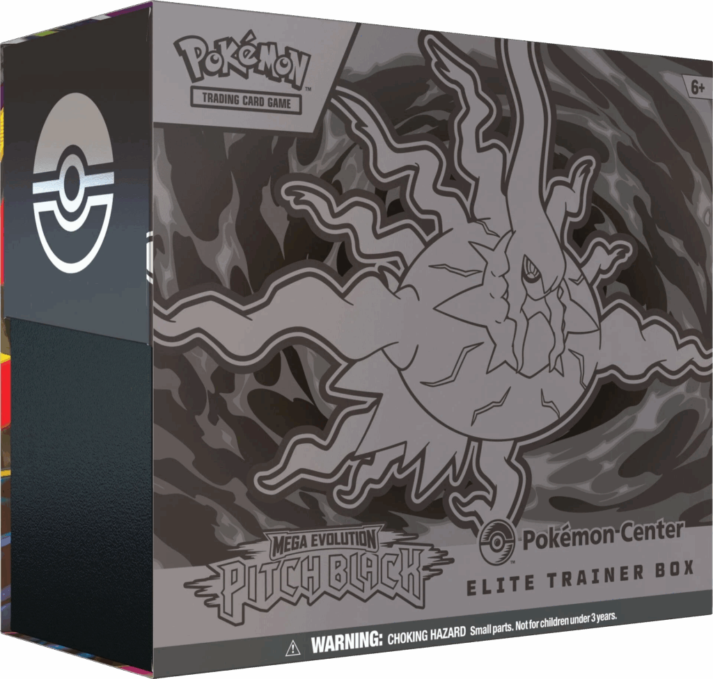 Pitch Black Pokemon Center Elite Trainer Box Front 396194302