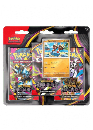 Pokemon Tri-Pack : Pitch Black French Version