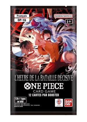 One Piece - OP16 : The Time of Battle booster French Version