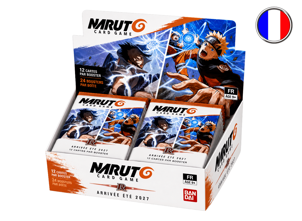 Naruto Card Game by Bandai (Worldwide Launch summer 2027) French
