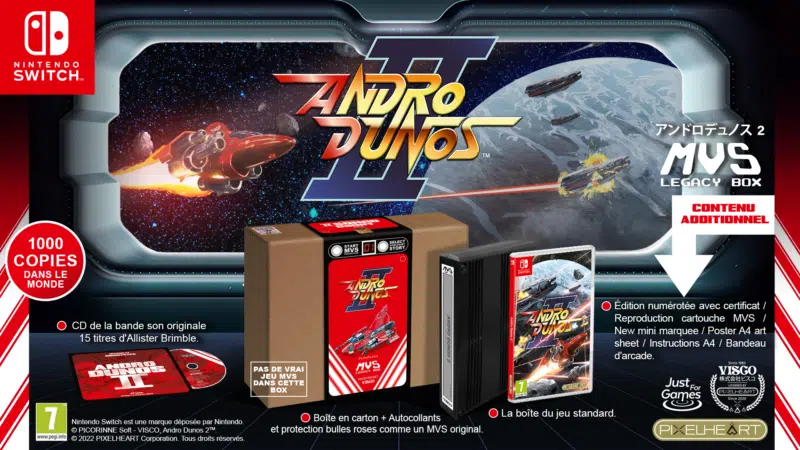Andro Dunos 2 MVS Edition SWITCH [EUR] - PixelHeart