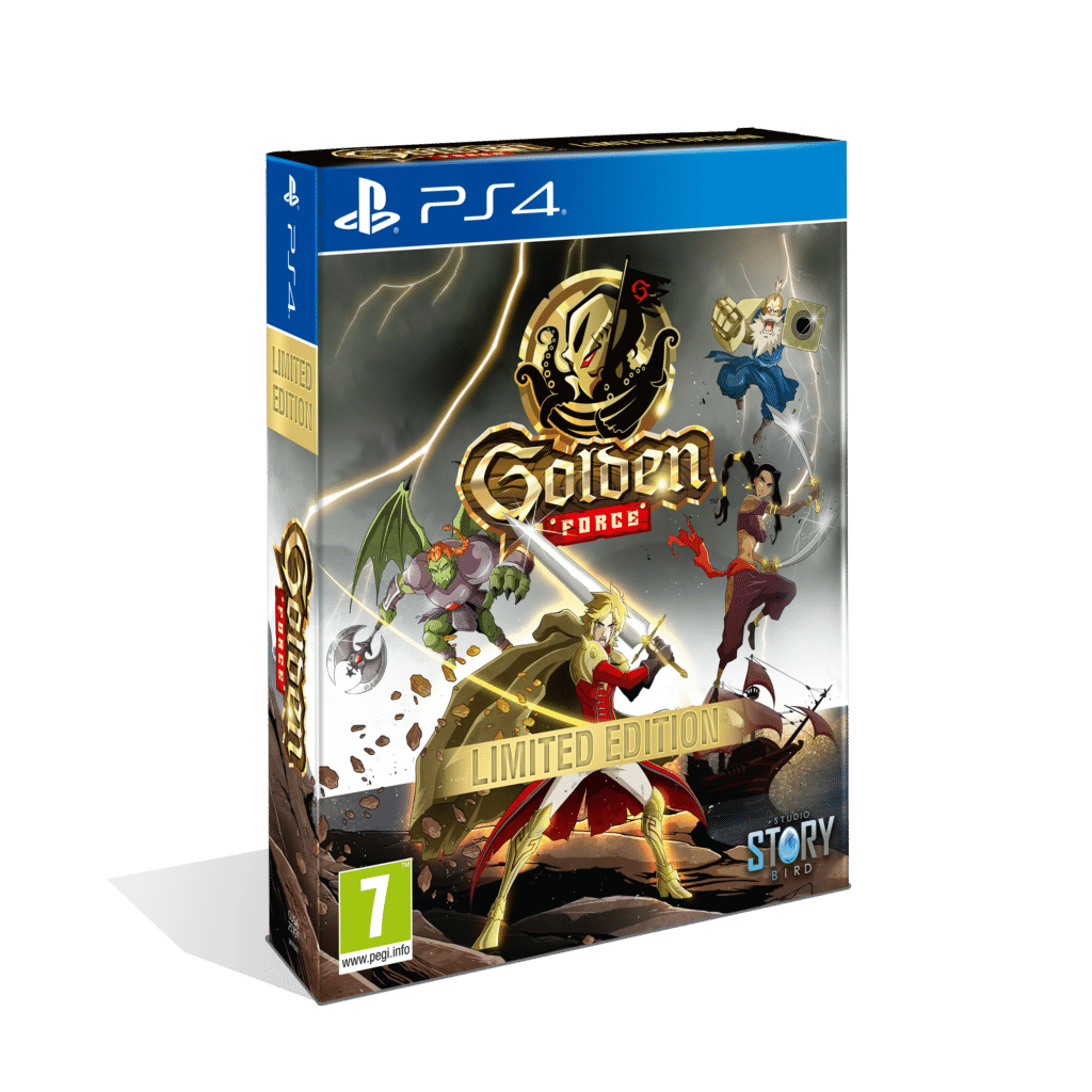 Golden Force Limited Edition Box PS4 [EUR] - PixelHeart