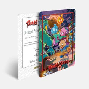 Limited Plastic ArtPrint - Tanuki Justice