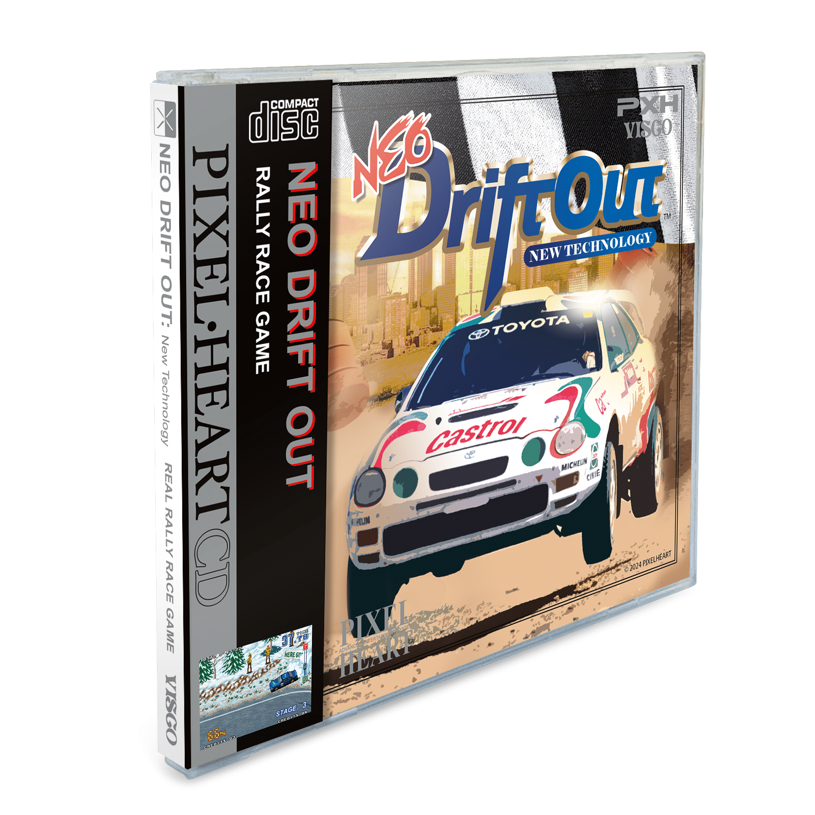 未開封 ORITO & Neo feat KREVA After Hours Neo Drift Out: New Technology Neo Geo CD [US] - PixelHeart